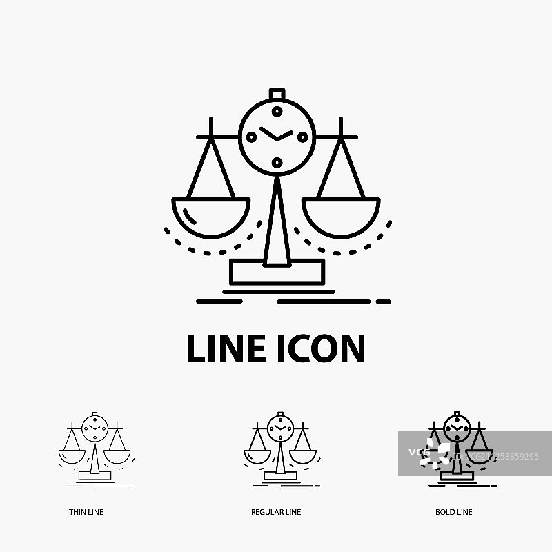 平衡管理措施计分卡策略图片素材