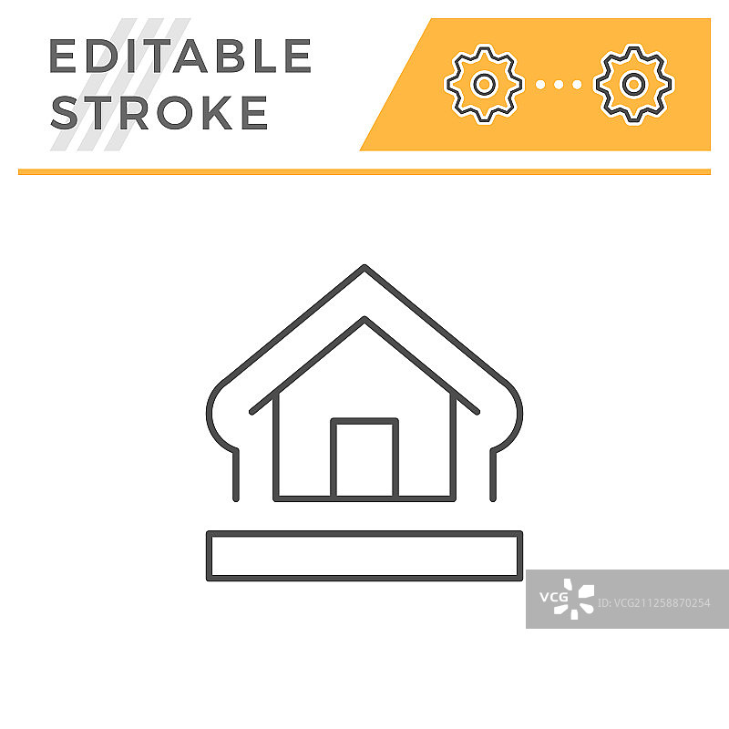 绝缘材料线性图标合集图片素材