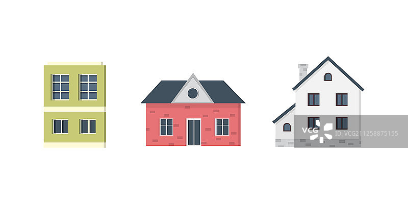 郊区别墅合集图片素材