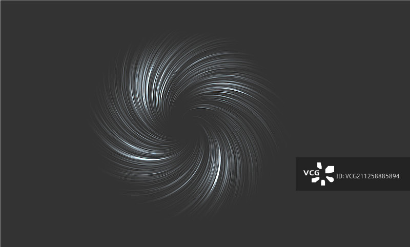 金属涡旋霓虹灯抽象图片素材