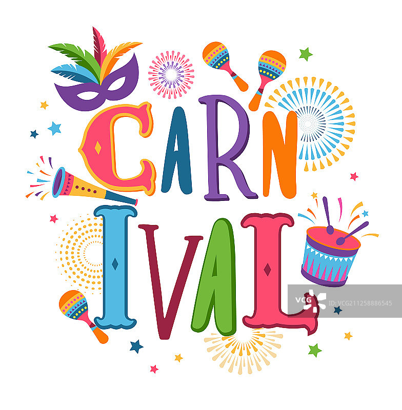 巴西狂欢节音乐节化装舞会图片素材