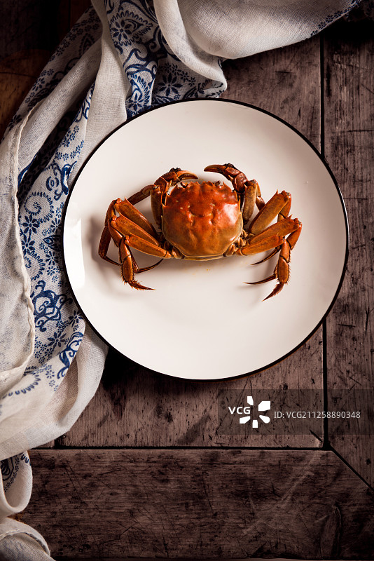 清蒸大闸蟹图片素材