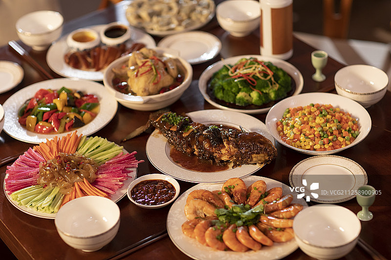 年夜饭图片素材