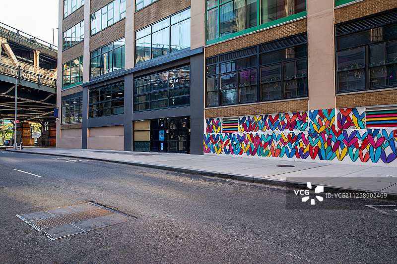 美国纽约城市街道图片素材