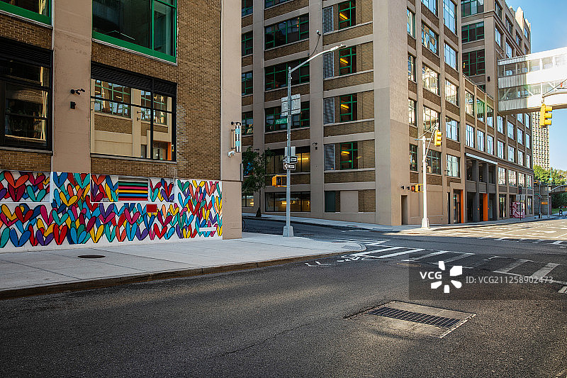 美国纽约城市街道图片素材