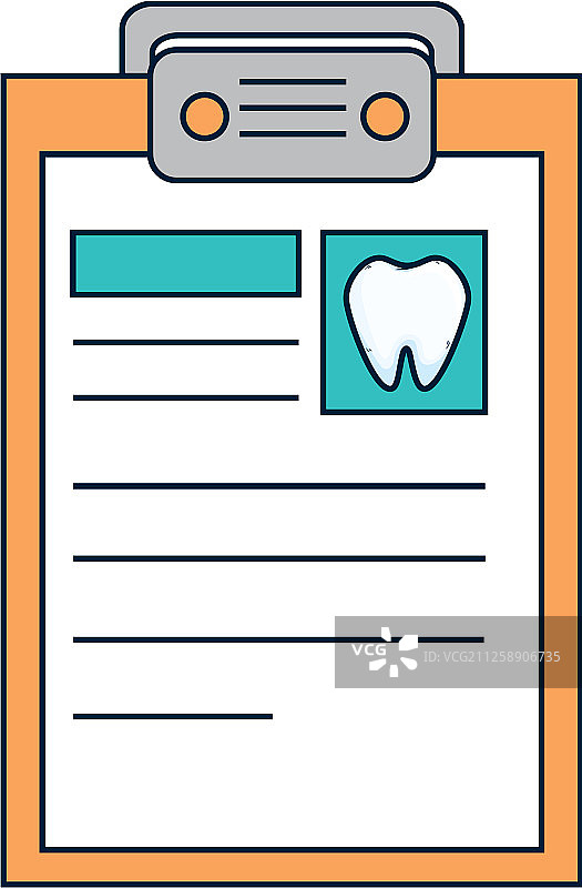 牙医清单排序图标图片素材