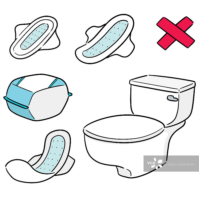 卫生巾图片素材