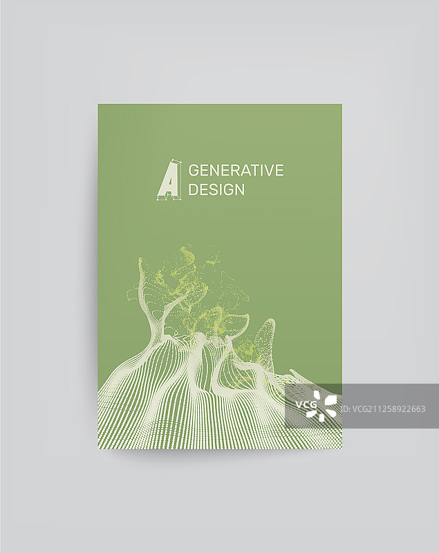 水花模仿封面设计模板图片素材