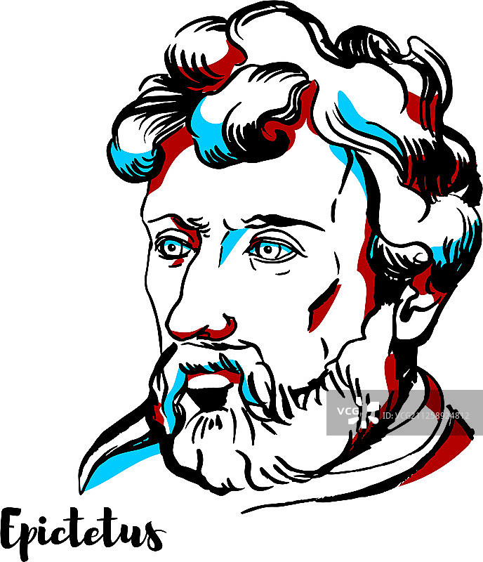 爱比克泰德肖像图片素材