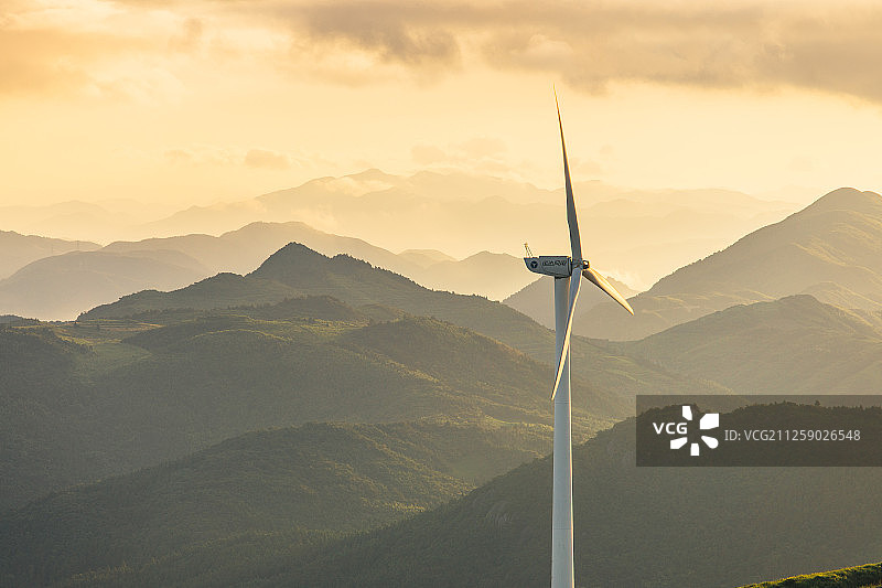 风力发电绿色能源图片素材