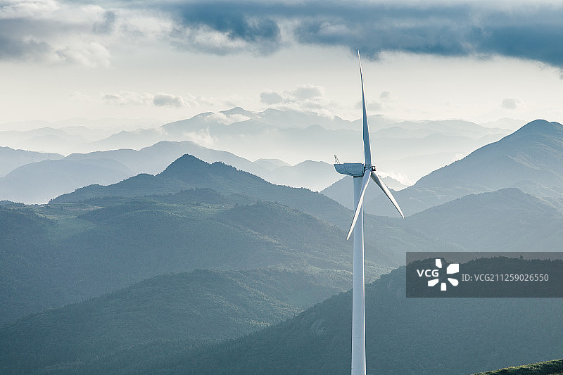 风力发电绿色能源图片素材