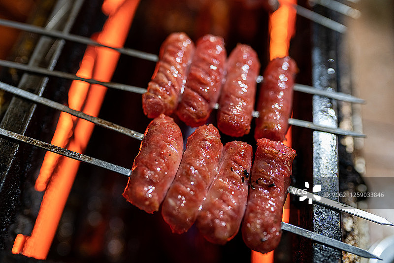 烤肠图片素材