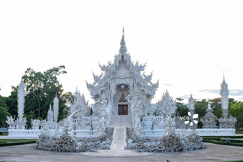 泰国白庙图片素材