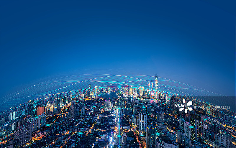 互联网城市图片素材