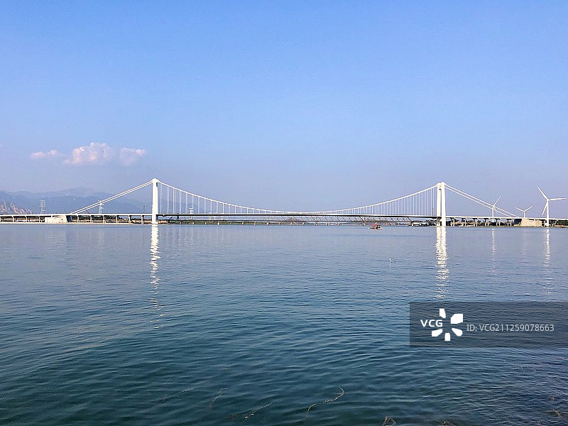 官厅水库公路大桥图片素材