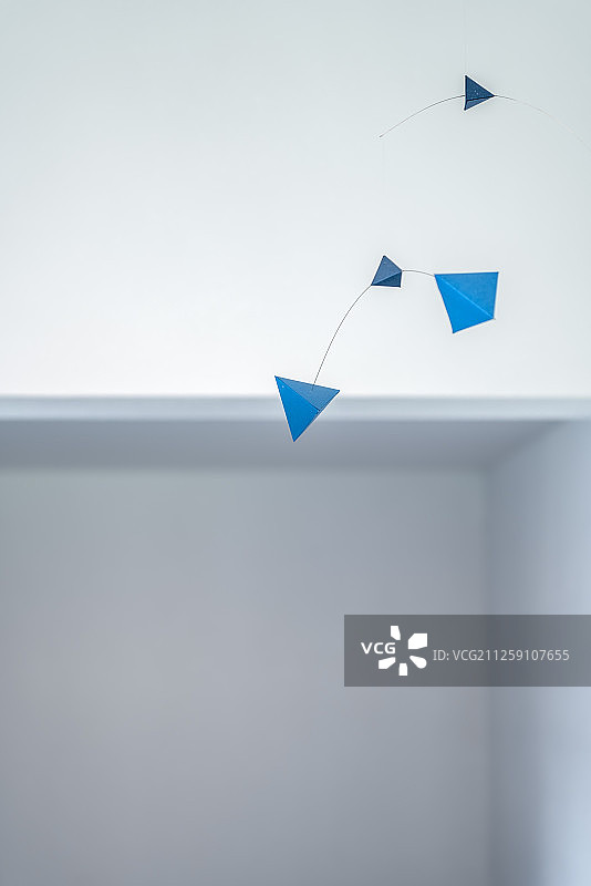 蓝色吊饰图片素材