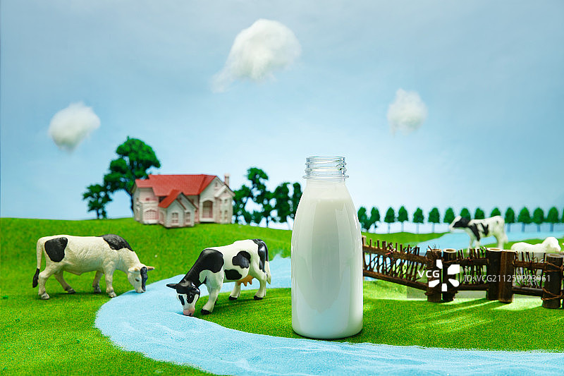 牛奶牧场图片素材