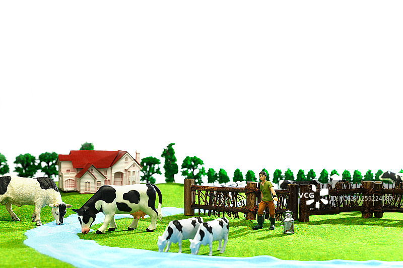 奶牛牧场图片素材