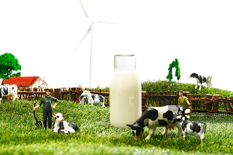 牛奶牧场图片素材