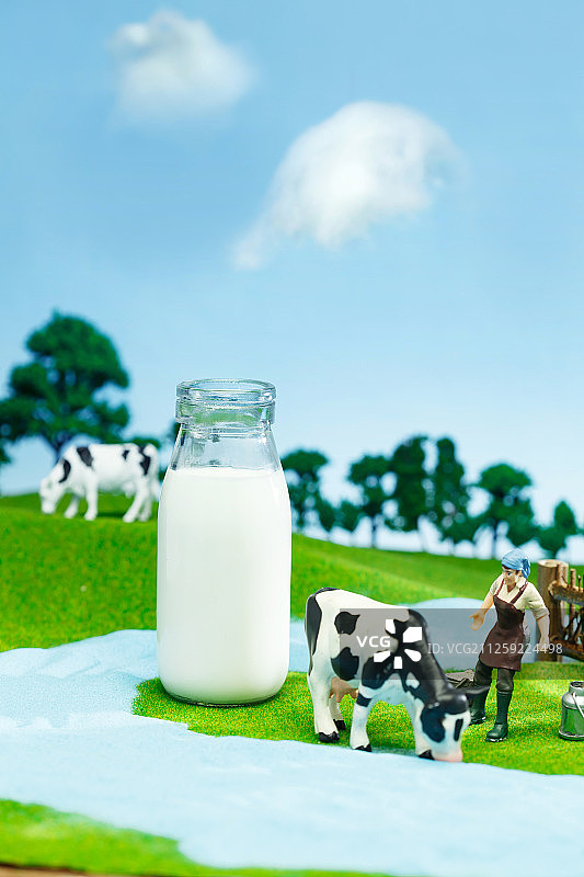 牛奶牧场图片素材
