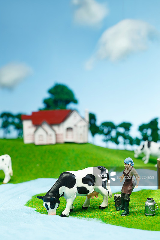 奶牛牧场图片素材