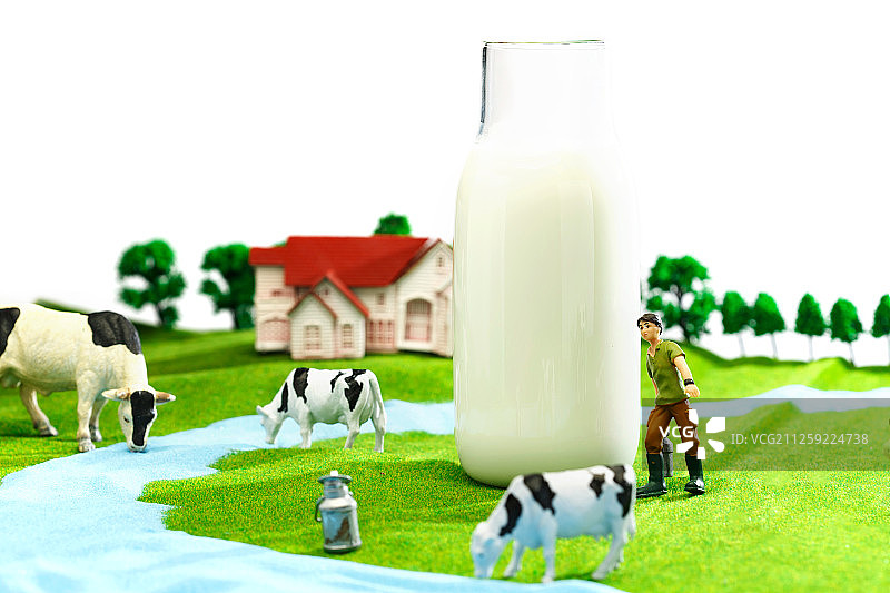牛奶牧场图片素材