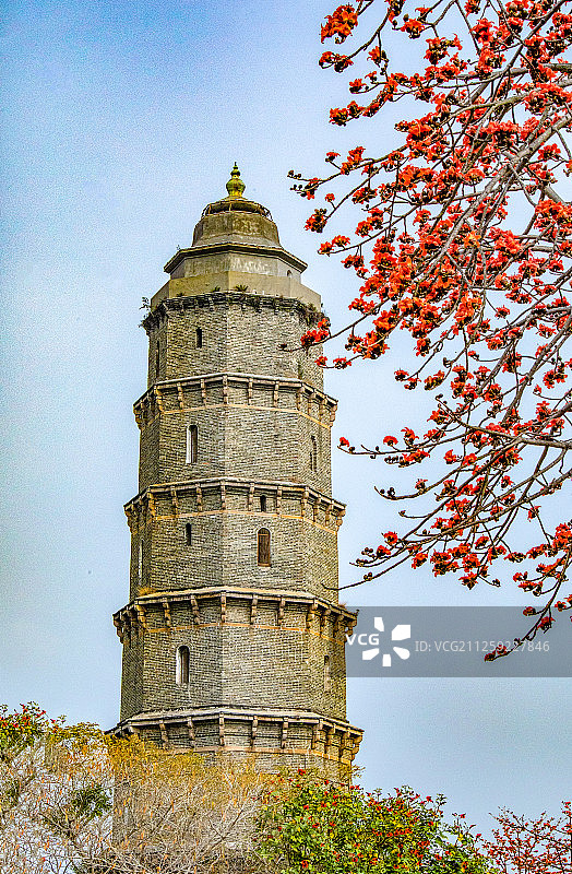 福建省潮州凤凰塔图片素材