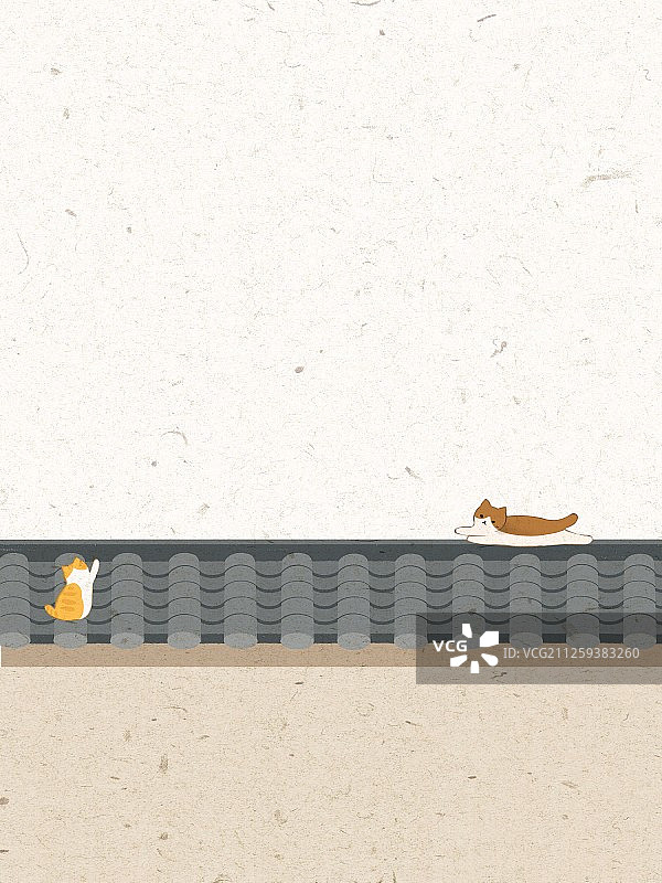 国潮有意境的节气背景图片素材