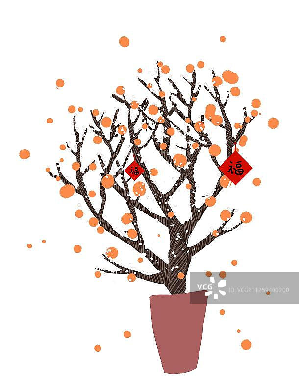 大雪天的腊梅图片素材