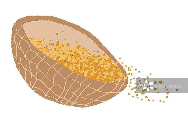 装满黄豆的筛子图片素材