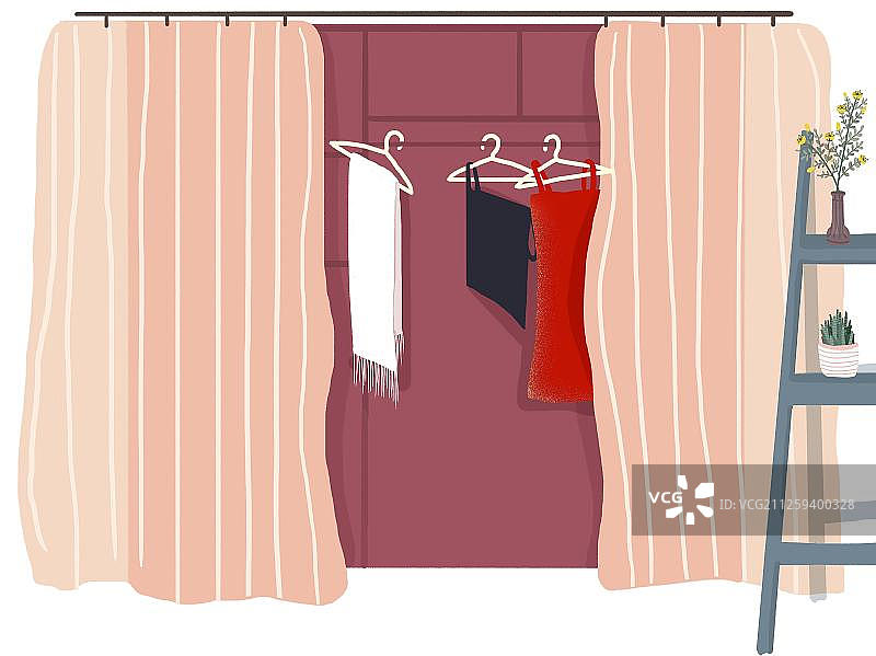 女人的衣柜图片素材