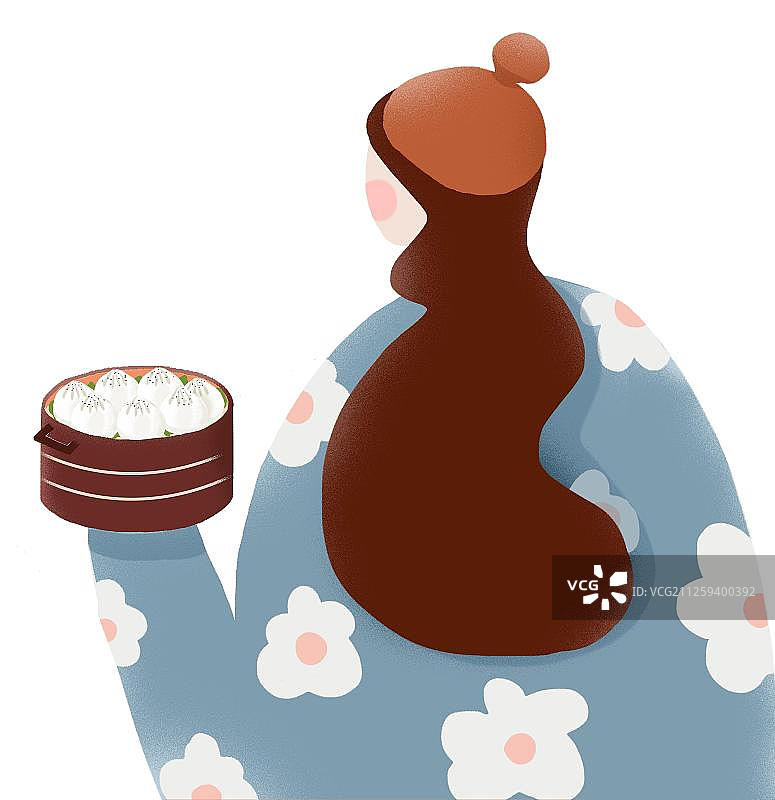 2020传统年俗腊月二十九 蒸馒头图片素材