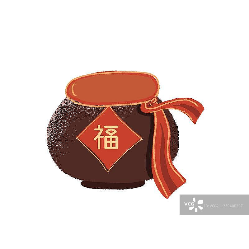 一坛白酒图片素材