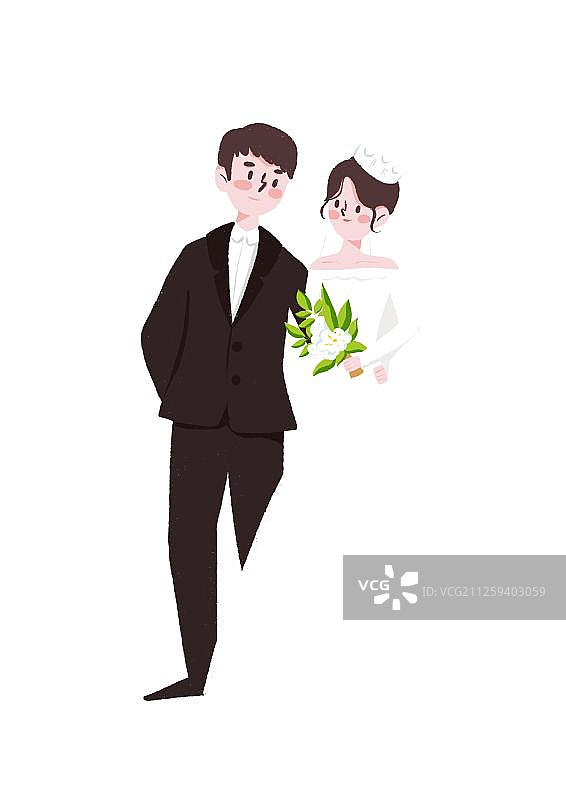 新郎新娘图片素材