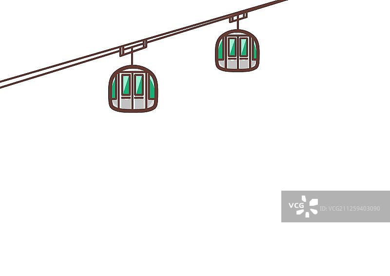 缆车图片素材
