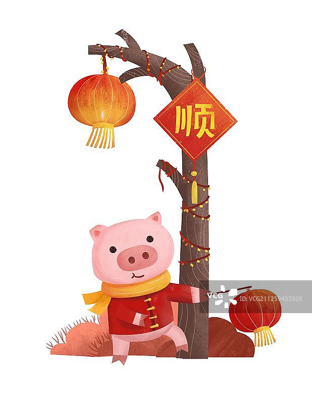 新年插画8图片素材