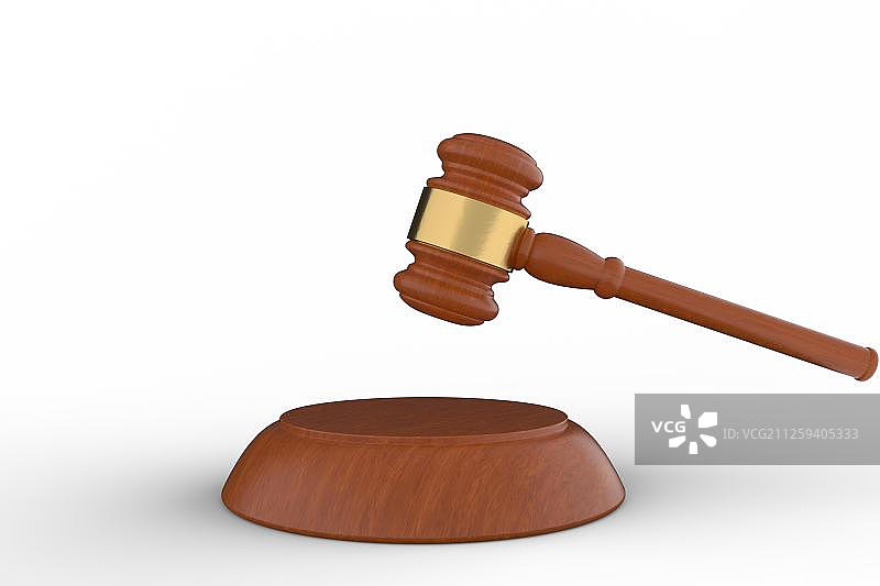 3D法槌图片素材