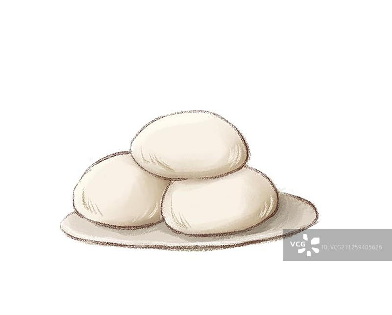 馒头贡品图片素材