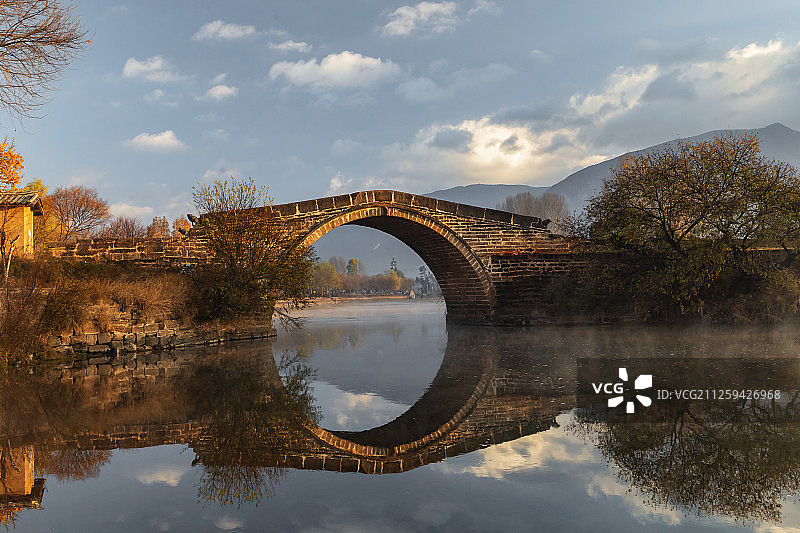 大理沙溪古镇图片素材