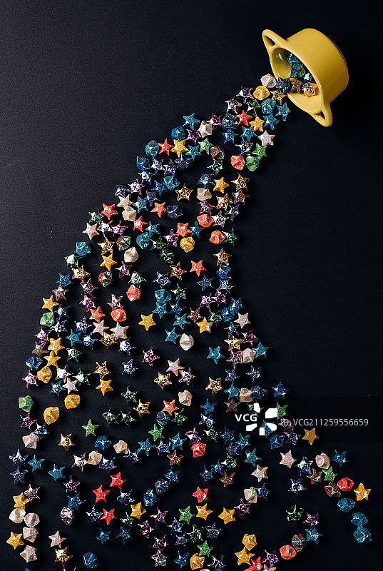 幸运星创意拍摄图片素材