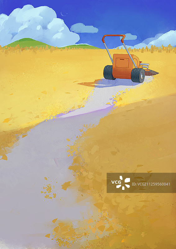 秋落叶图片素材