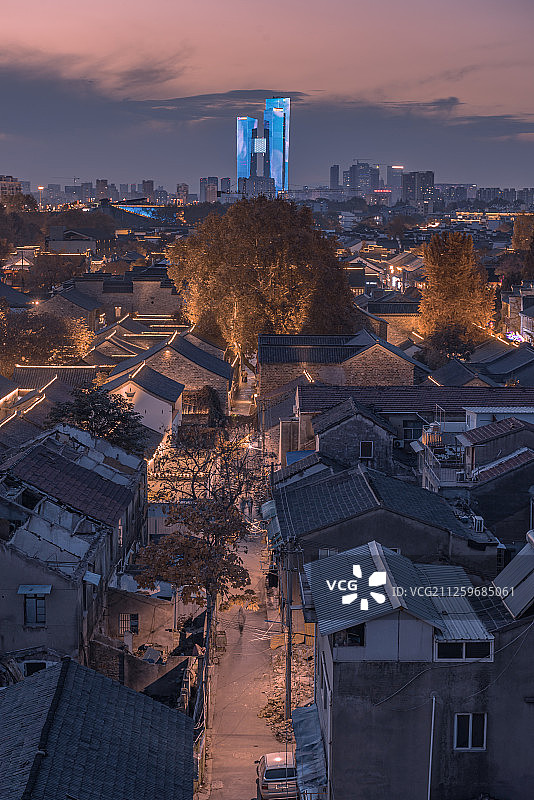 江苏城市风光图片素材