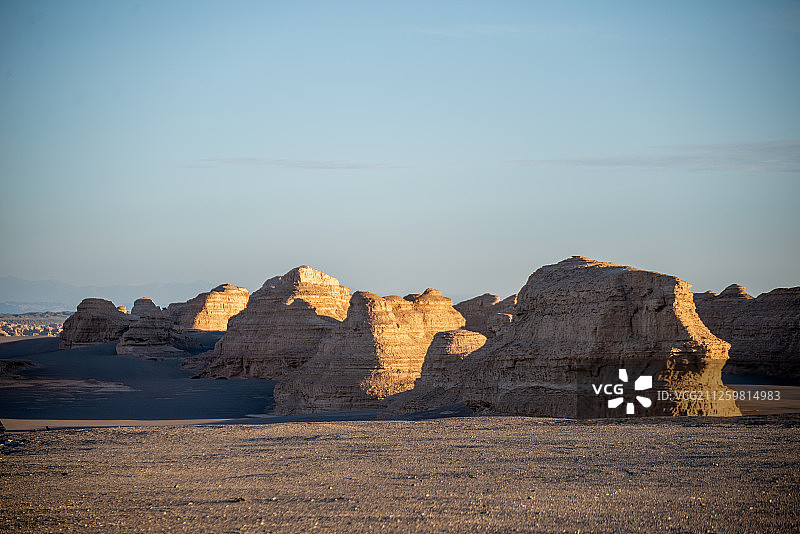 雅丹地貌图片素材