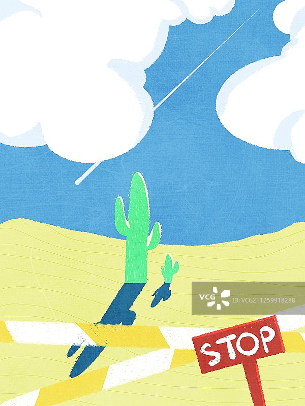 仙人掌沙漠图片素材