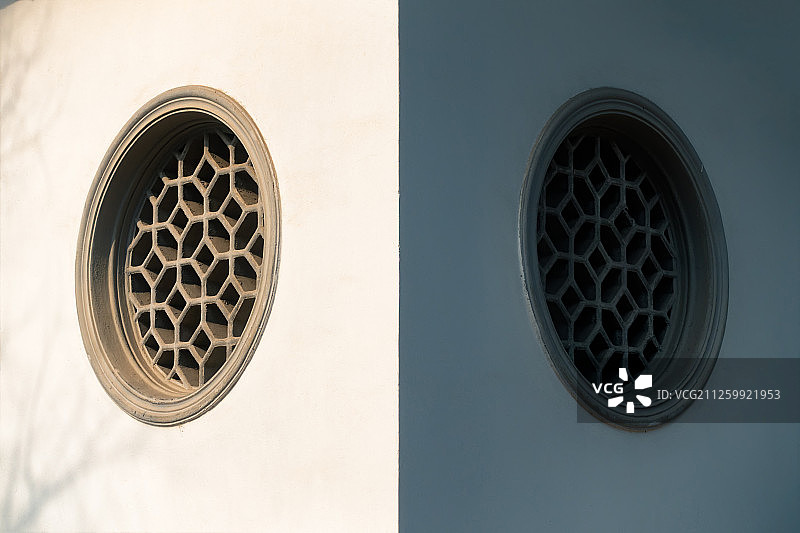 上海古猗园古建筑风光图片素材