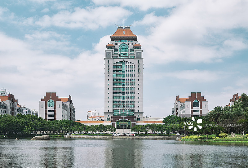 厦门大学建筑风光图片素材
