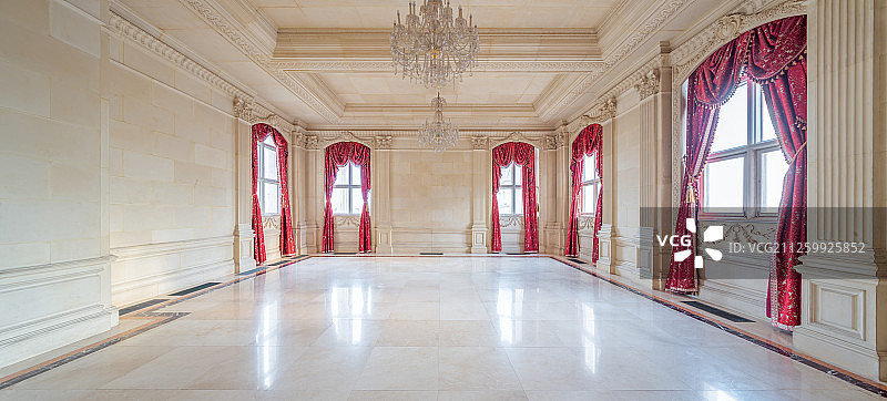 欧式城堡室内空间图片素材