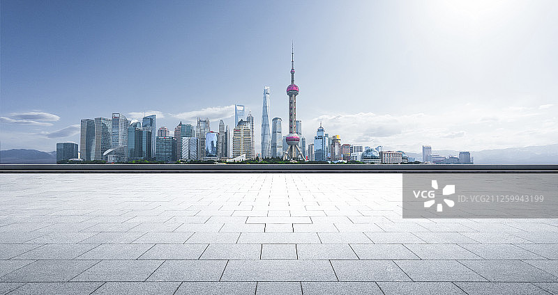 外滩路面图片素材