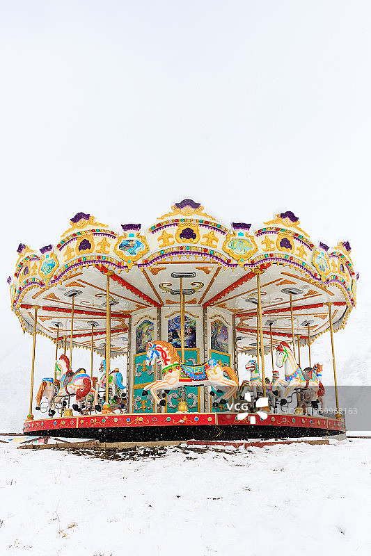 旋转木马图片素材