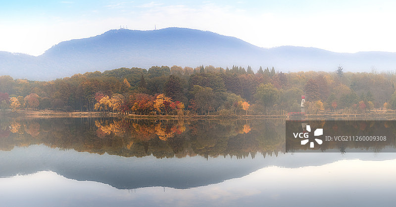 南京前湖风光图片素材
